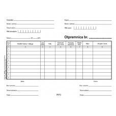 Otpremnica A5 bez PDV